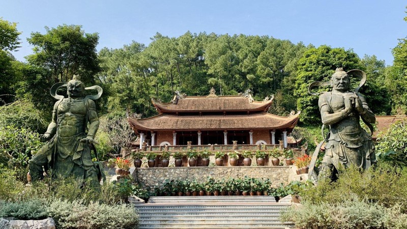 Ngôi chùa tọa lạc ở xã Liêm Sơn, huyện Thanh Liêm, Hà Nam