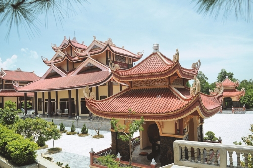 Thiền viện Trúc Lâm Hàm Rồng là một trong những điểm du lịch nổi tiếng tại Thanh Hoá