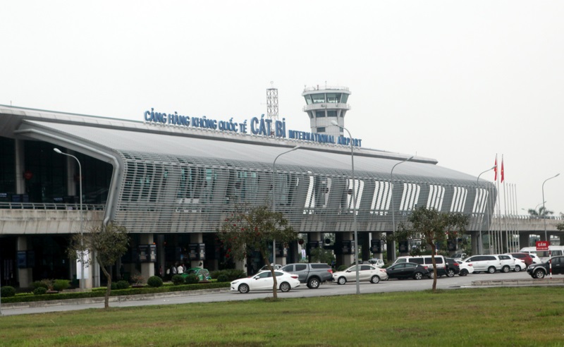 Sân bay Cát Bi đứng thứ 3 ở khu vuẹc miền Bắc