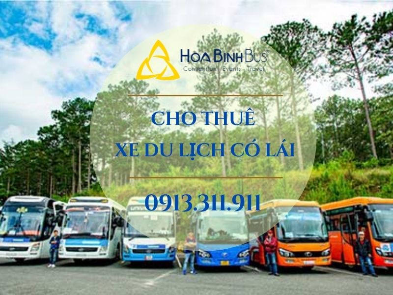Dịch vụ cho thuê xe du lịch có lái của HoaBinhBus