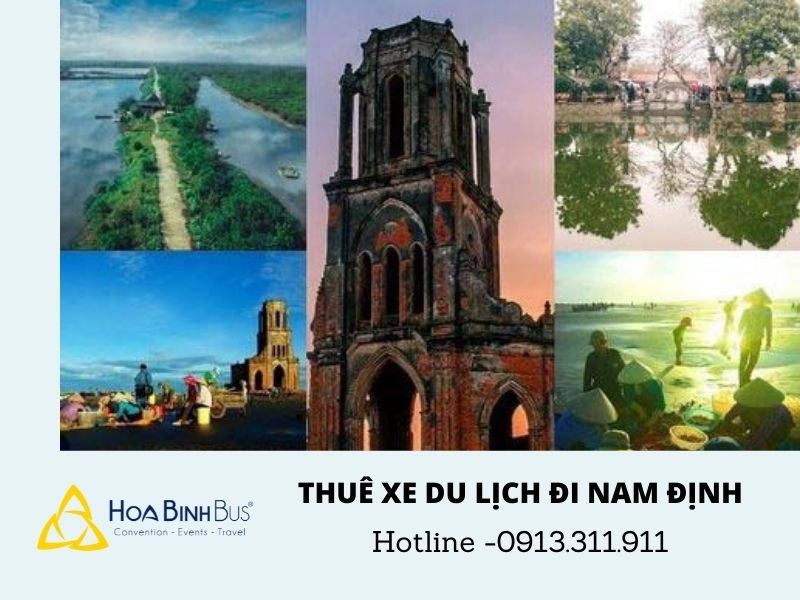 Dịch vụ thuê xe du lịch đi Nam Định với HoaBinhBus